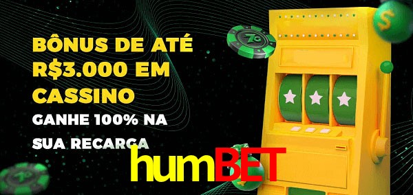 humbet melhor bônus de depósito