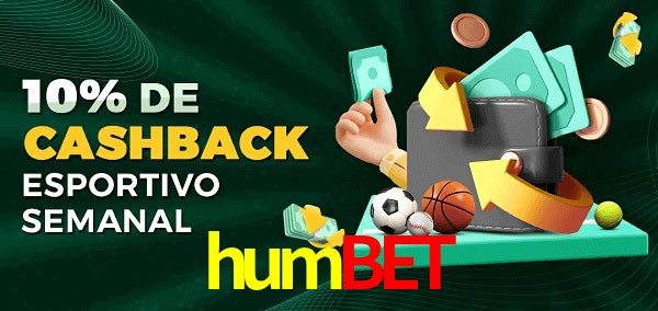 10% de bônus de cashback na humbet